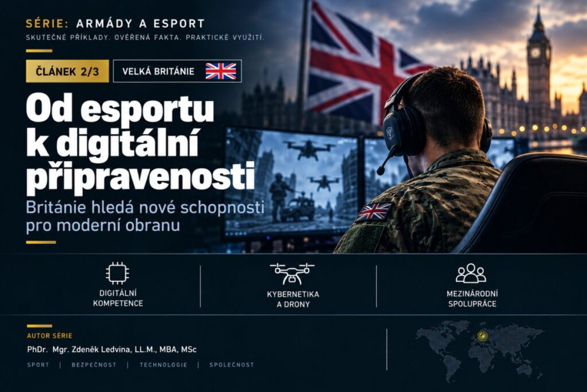 Od esportu k digitální připravenosti: Británie hledá nové schopnosti pro moderní obranu Od esportu k digitální připravenosti: Británie hledá nové schopnosti pro moderní obranu