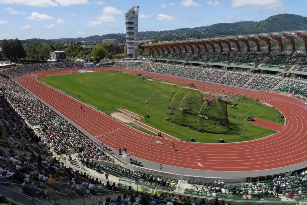 Hayward Field je novým centrem světové atletiky