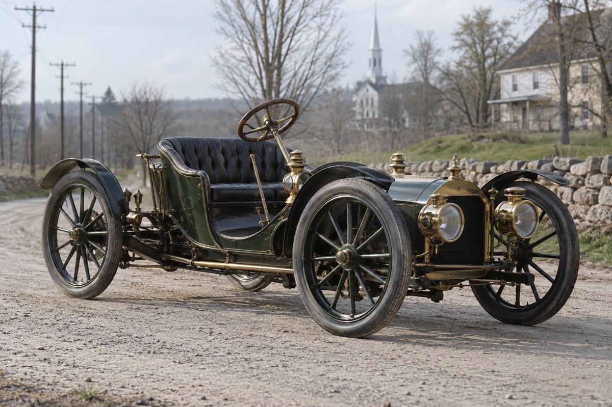 American Underslung obrátil podvozek naruby už v roce 1908 American Underslung obrátil podvozek naruby už v roce 1908