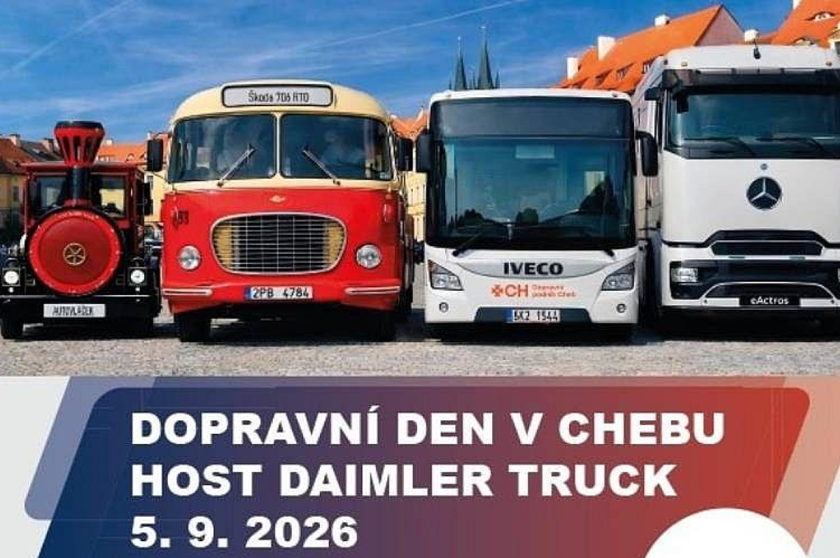 Dopravní den v Chebu nabídne techniku, zážitky i hudební show