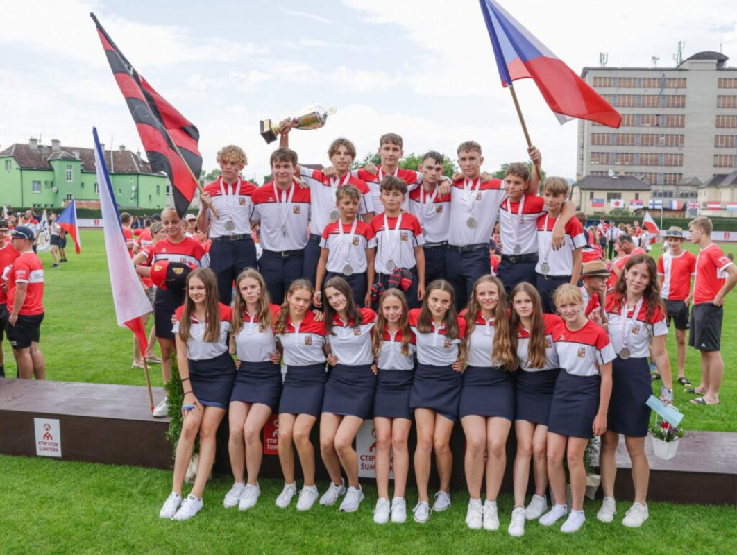 Čeští mladí hasiči ovládli světový šampionát. V Šumperku slavili tři medaile