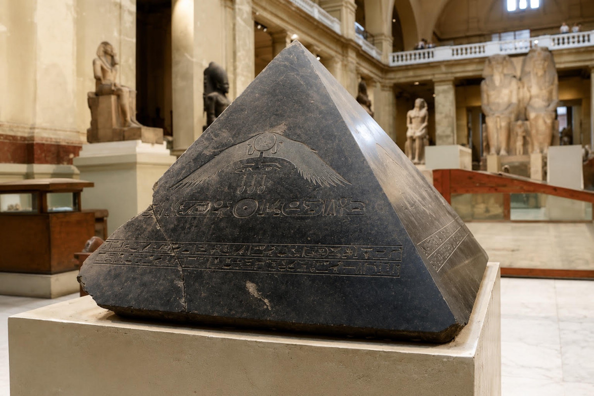 Černý vrchol pyramidy. Co je pravda na záhadě kamene Benben Černý vrchol pyramidy. Co je pravda na záhadě kamene Benben