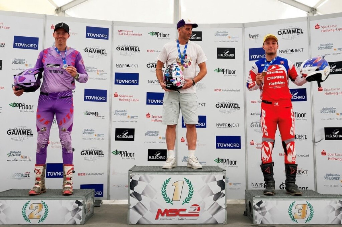 David Fabián vybojoval bronz v mistrovství Evropy v trialu