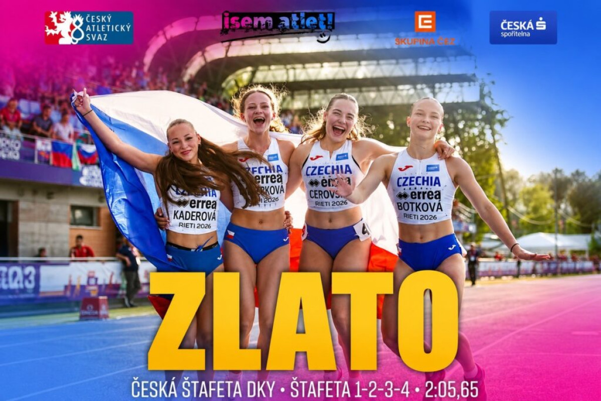 Česká atletická budoucnost zazářila. Třináct medailí z Rieti