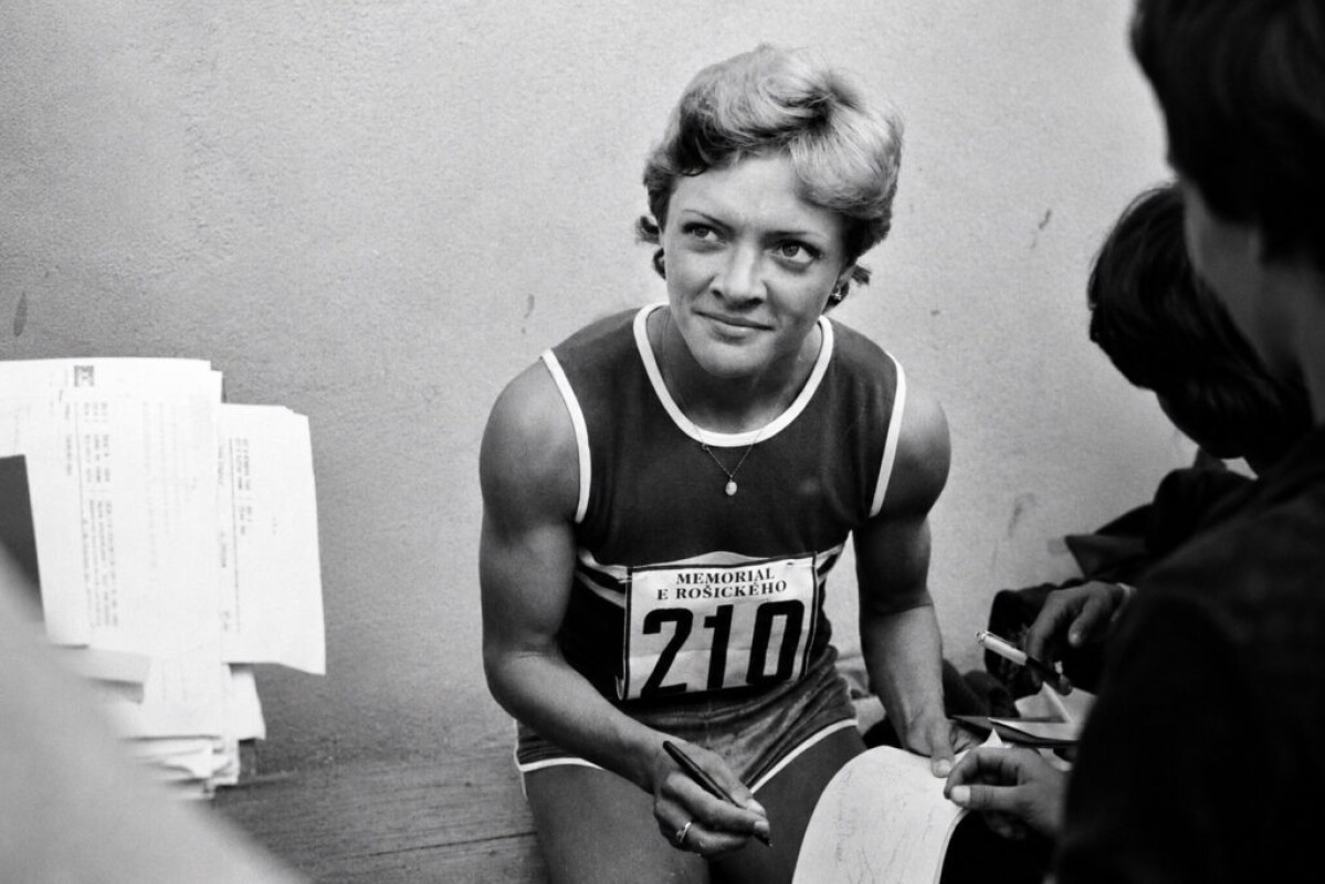 Taťána Kocembová před životním závodem. Příběh fotografie z roku 1983