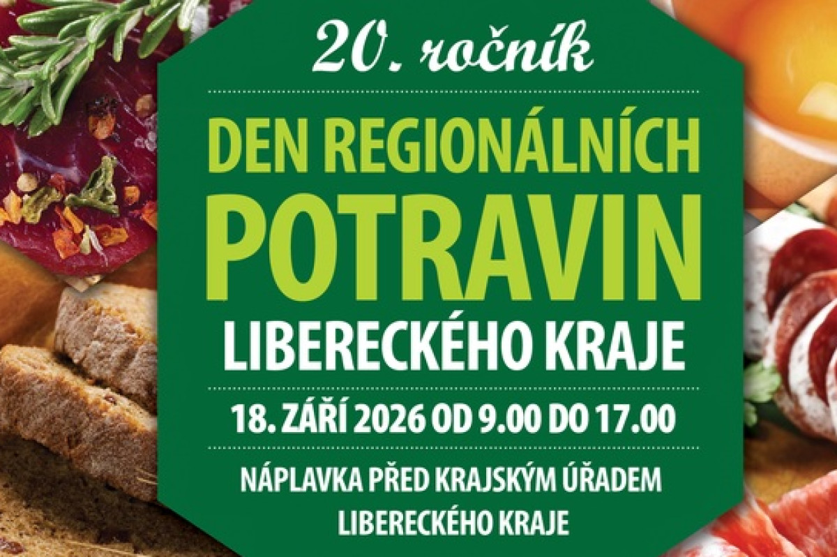 Jubilejní 20.ročník Dne regionálních potravin na krajské náplavce