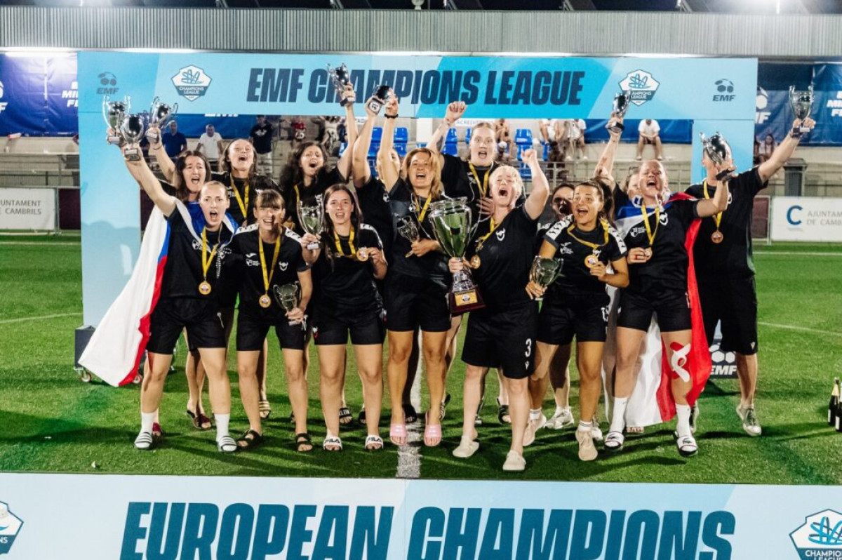 Velké vítězství v malém fotbale: Vikings Brno ovládly Ligu mistryň Velké vítězství v malém fotbale: Vikings Brno ovládly Ligu mistryň