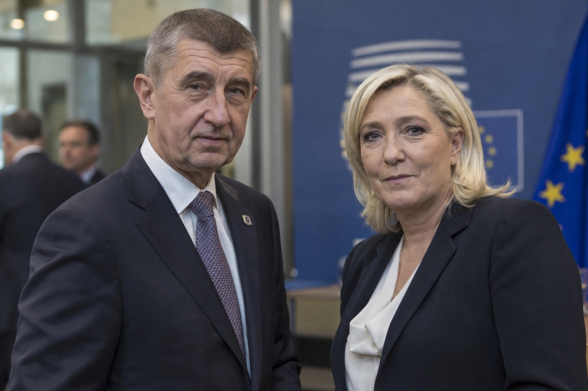 Le Penová označila Babiše za významného spojence v EU Le Penová označila Babiše za významného spojence v EU