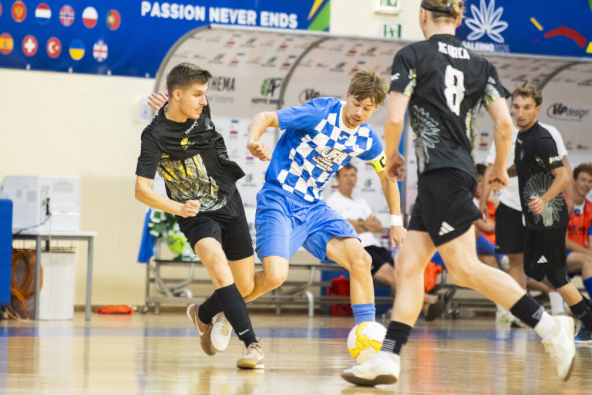 SALERNO 2026: Futsalisté UJEP končí na EUH na 8. místě, basketbalové týmy pokračují v bojích o umístění