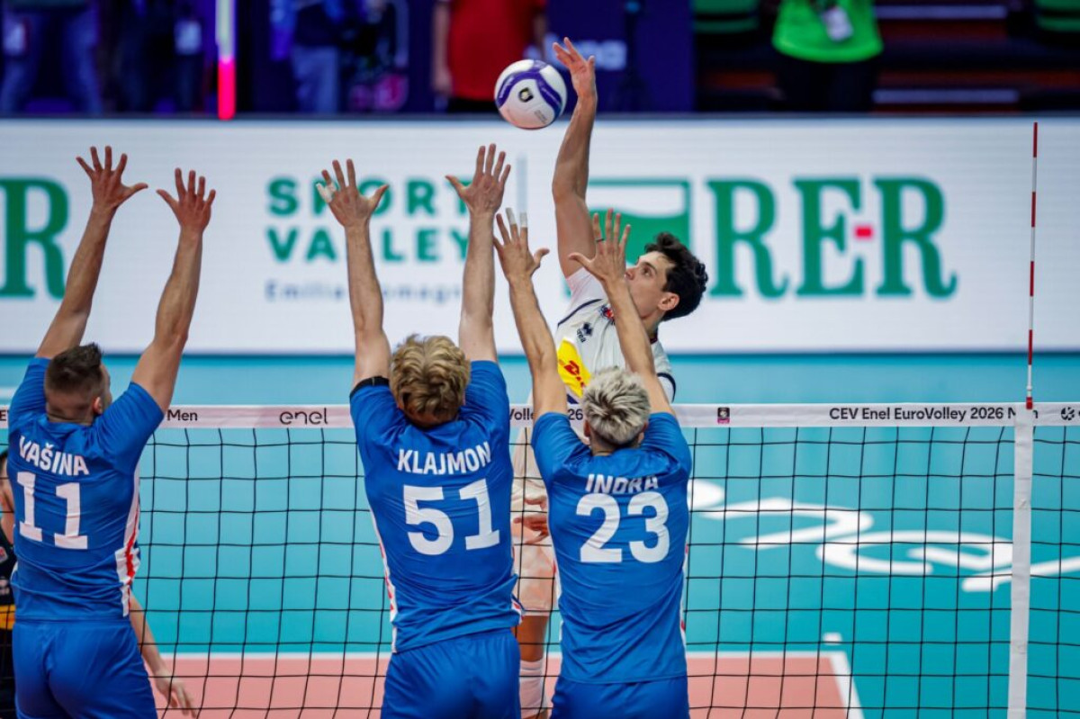 Češi sebrali Italům 1. set. Na mistrovství Evropy poprvé prohráli