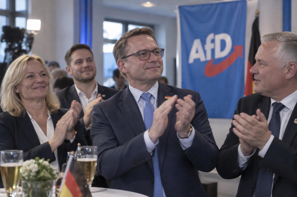 AfD vítězí podruhé. Merzova CDU padla pod pět procent AfD vítězí podruhé. Merzova CDU padla pod pět procent