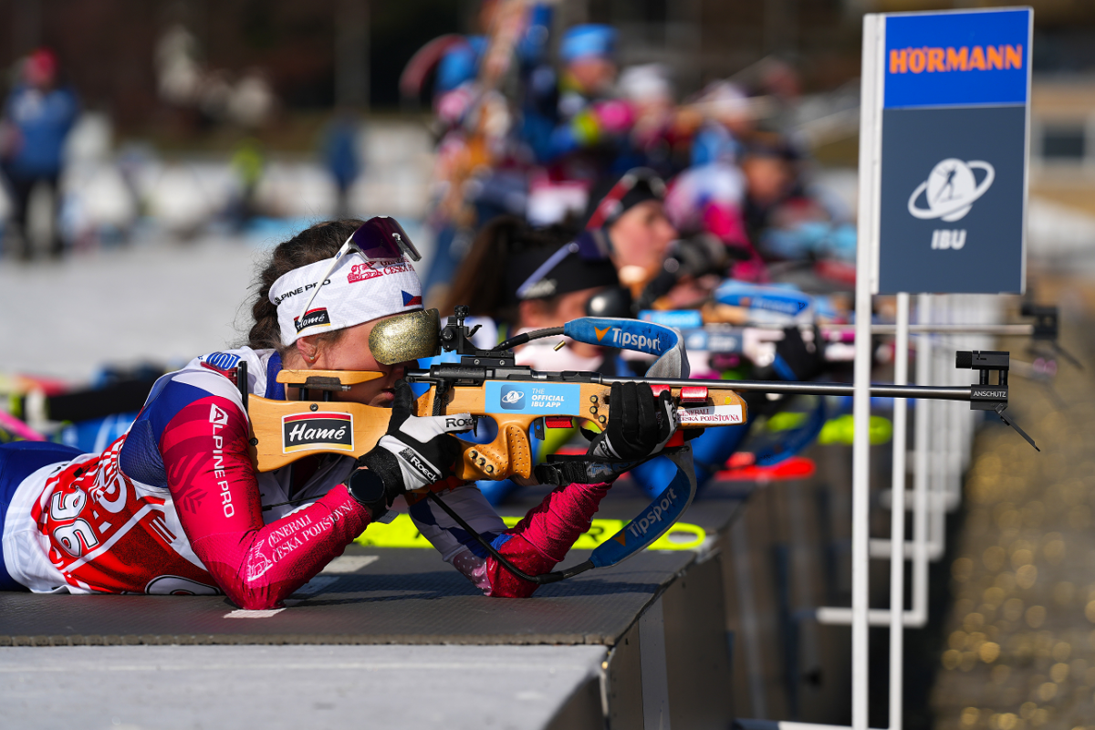 Akademické mistrovství ČR v biatlonu ovládli Vladimír Kocmánek a Kateřina Pavlů