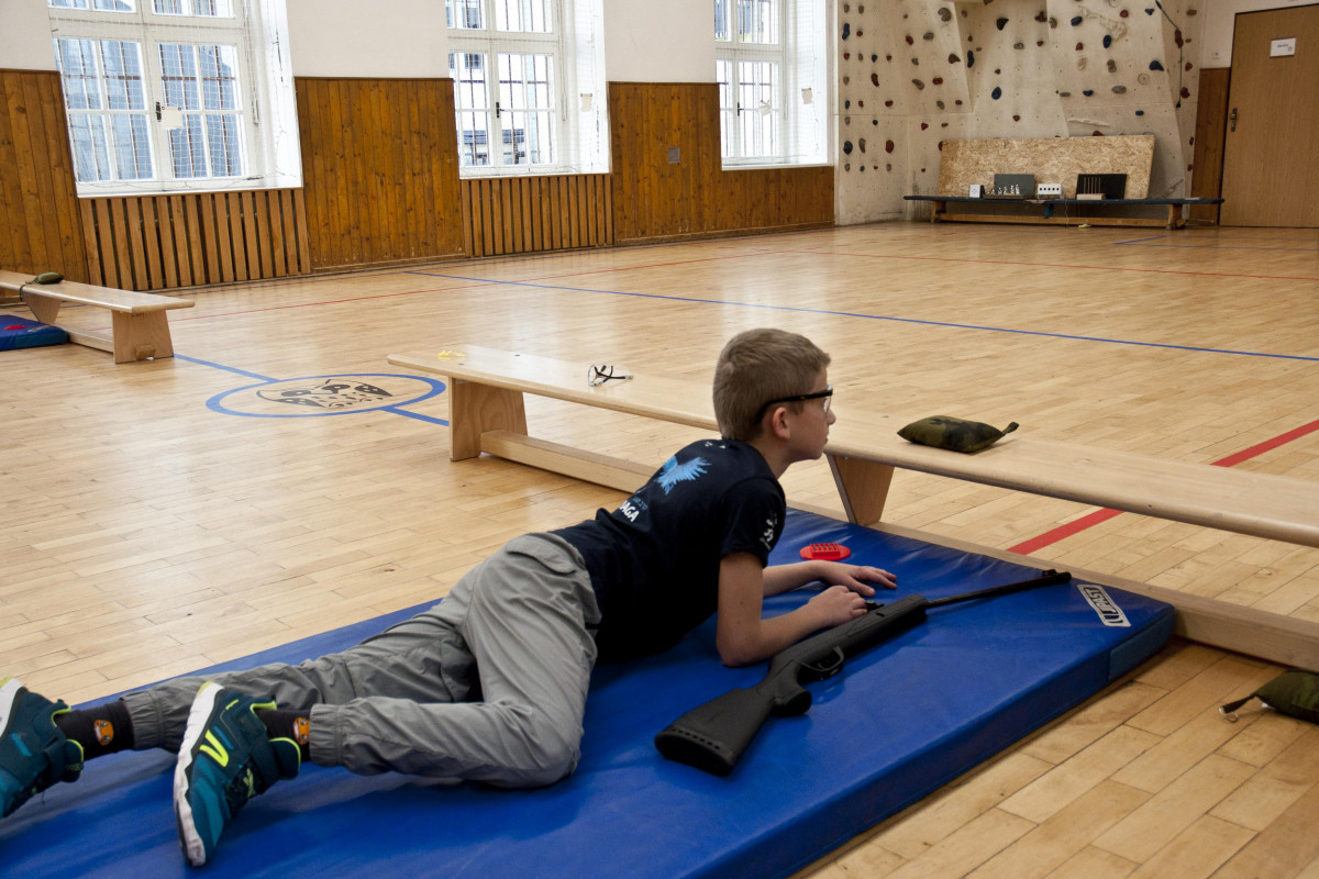 Juniorská střelecká soutěž ke Dni válečných veteránů