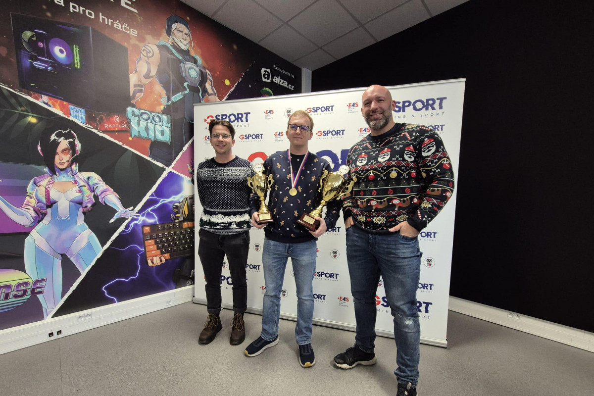 Sport, hry a technologie dohromady. Akademické mistrovství ČR v GSPORTu pro rok 2025 ovládl tým z Pardubic