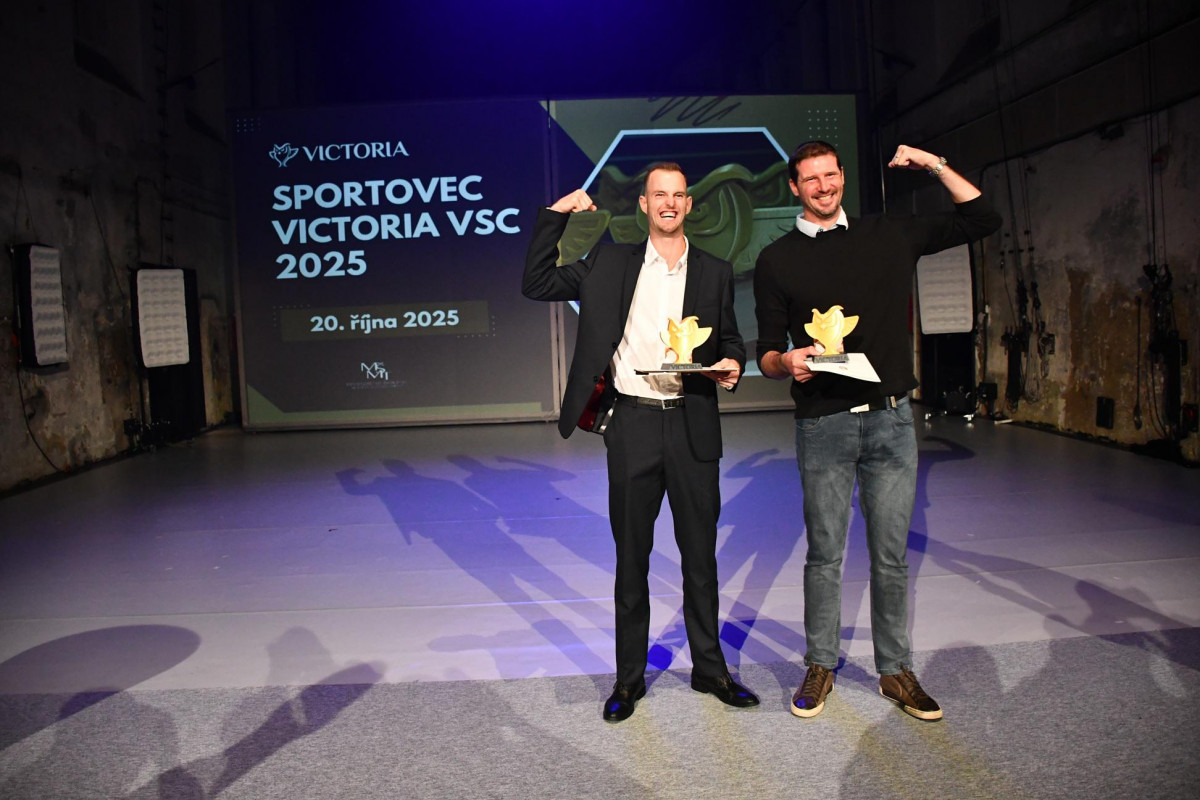 Sportovcem roku 2025 VICTORIA VSC se stal atlet Jan Štefela, před Prskavcem a  Krpálkem