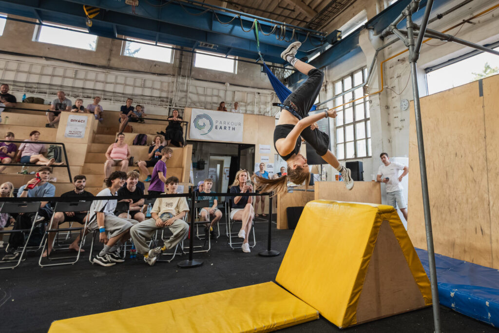 Brno hostilo Mistrovství České republiky v parkouru