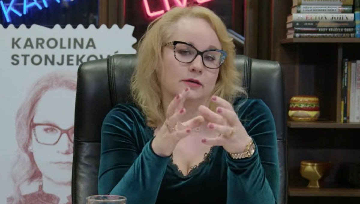 26-04-21 Karolina Stonjeková na Xaver Live