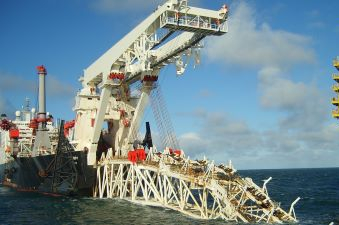 Německo oznámilo pokladače potrubí pro Nord Stream 2