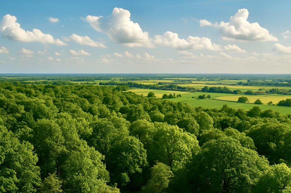 Země se rekordně zelená. Satelity potvrzují klíčovou roli CO₂