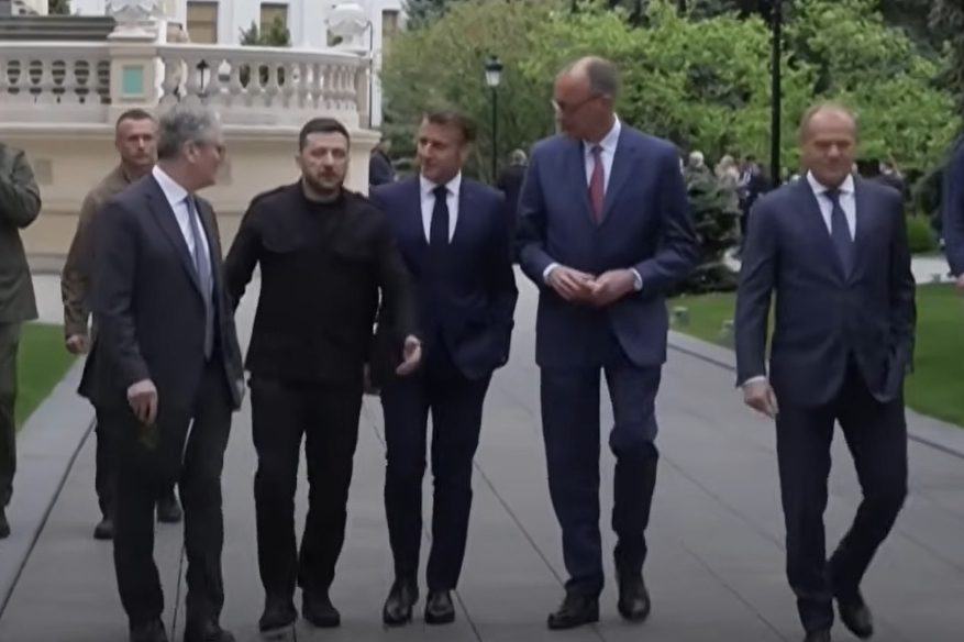 Evropští lídři: Musíme ochránit Vladimíra před zradou USA