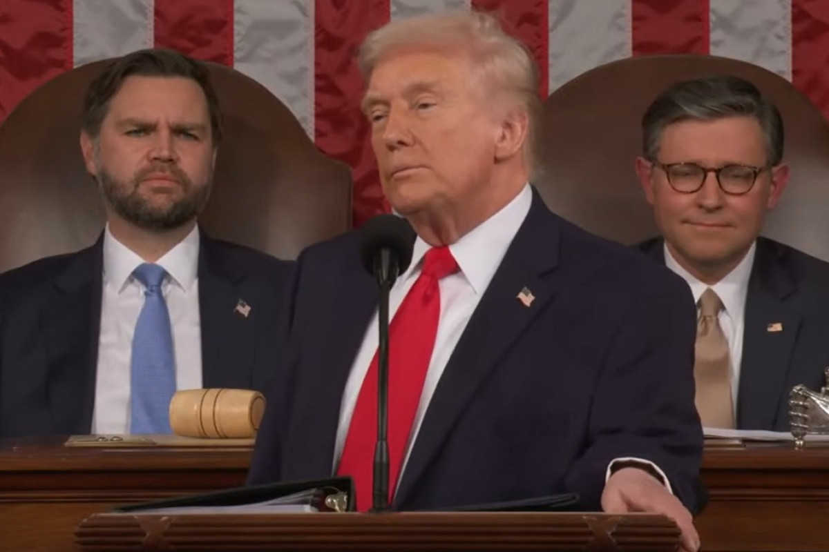 Trump v nejdelším projevu o stavu Unie