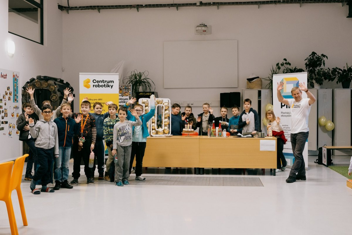 Centrum robotiky mění vzdělávání v Plzni už deset let