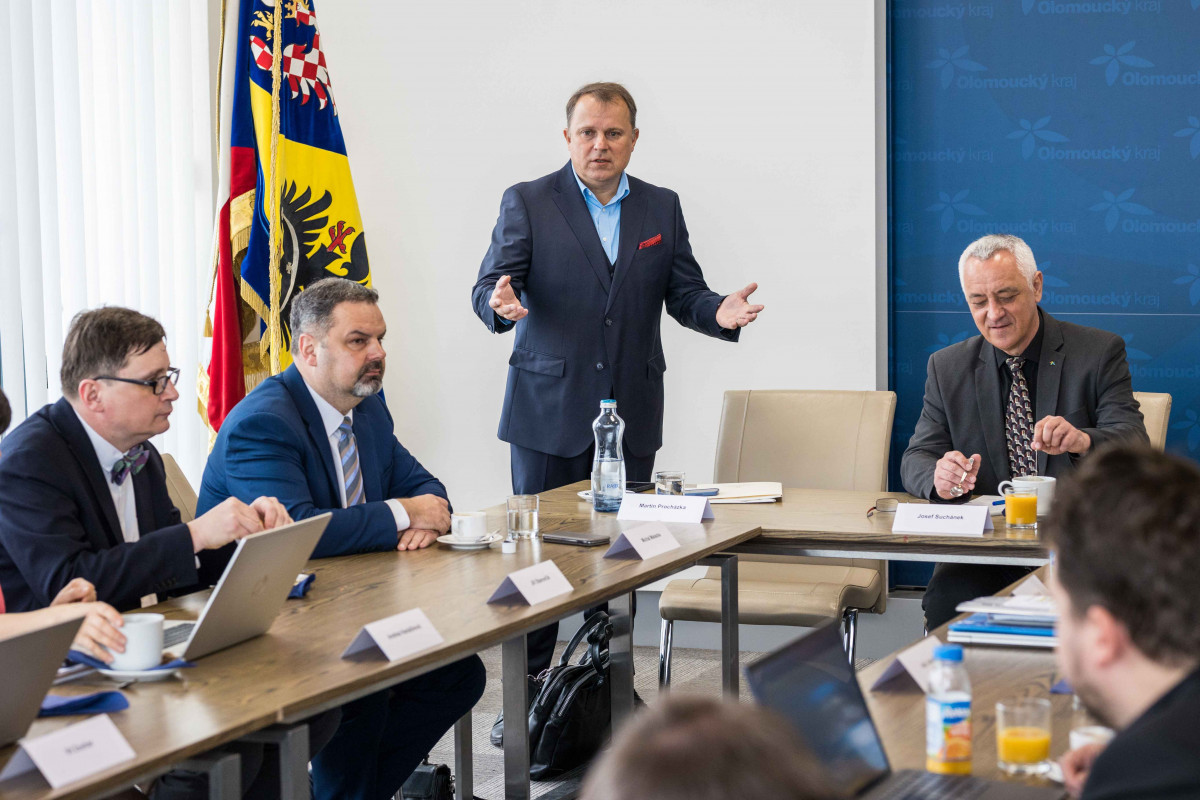 Hejtmanství a Univerzita Palackého řešily aktuální projekty i plány Hejtmanství a Univerzita Palackého řešily aktuální projekty i plány