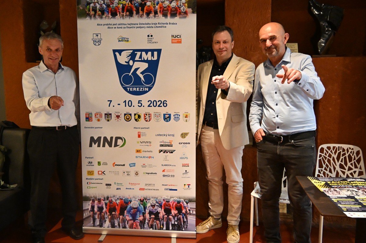 V Litoměřicích startuje čtyřetapový cyklistický závod míru juniorů