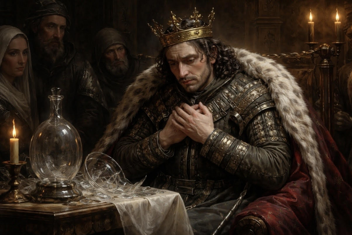 Skleněný král. Šílenství Karla VI. rozvrátilo Francii