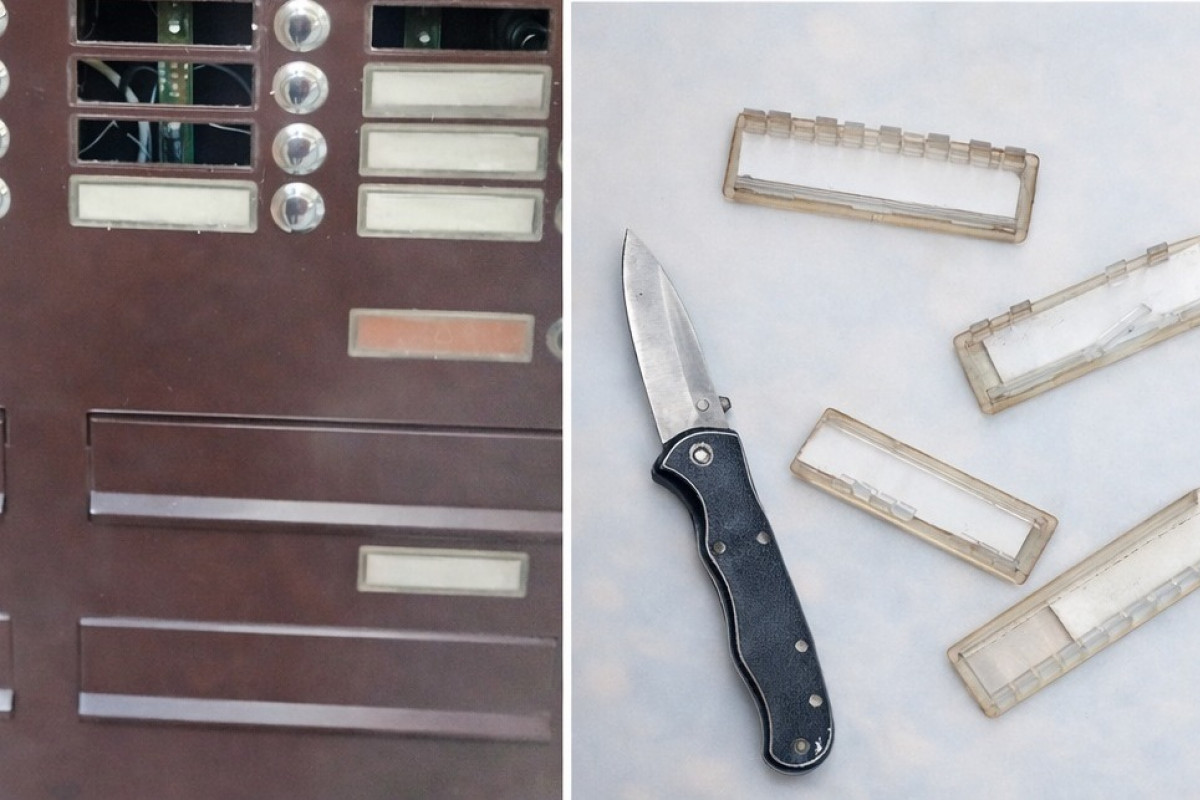 Zvláštní sběratelský koníček: Muž sbíral jmenovky ze zvonků