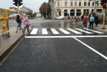 Na opravené olomoucké křižovatce „U Drápala" byl zahájen provoz Na opravené olomoucké křižovatce „U Drápala" byl zahájen provoz