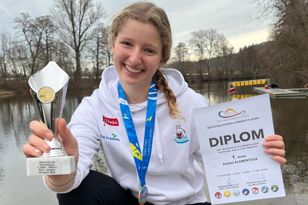 Kraj Vysočina podpoří dálkovou plavkyni z Třebíče