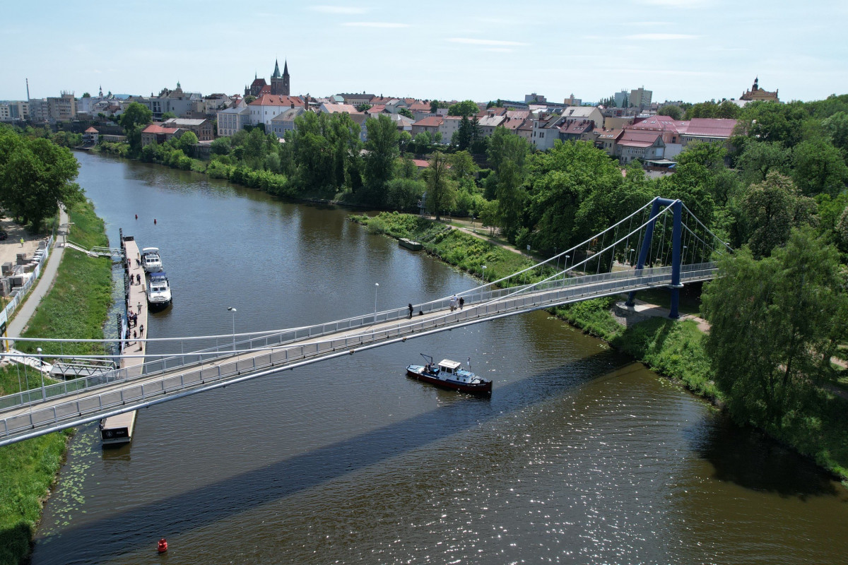 Kolín má nové přístaviště pro malá plavidla Kolín má nové přístaviště pro malá plavidla