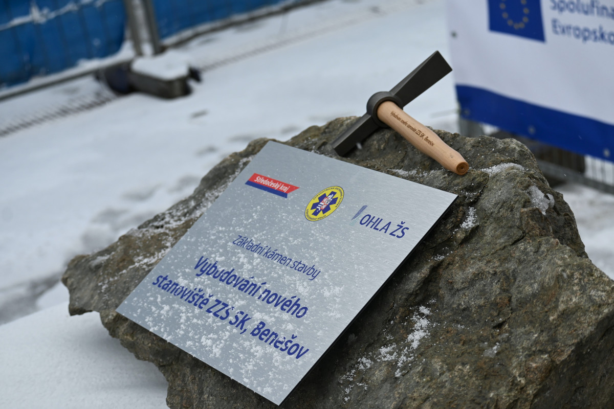 Středočeská záchranná služba zahájila stavbu výjezdového stanoviště Středočeská záchranná služba zahájila stavbu výjezdového stanoviště