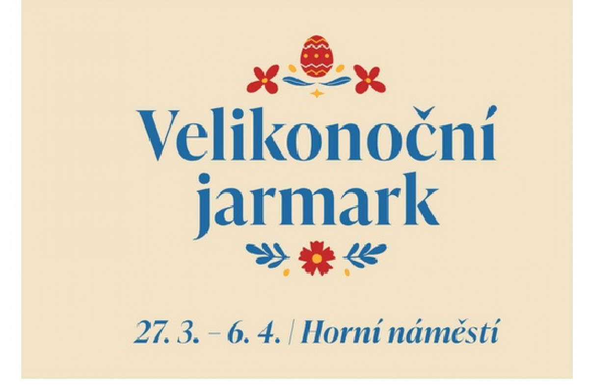 Velikonoční jarmark na Horním náměstí v Olomouci
