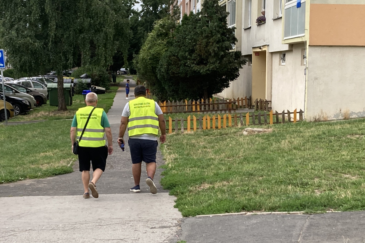 Do Krupky se po deseti letech vrátili asistenti prevence kriminality
