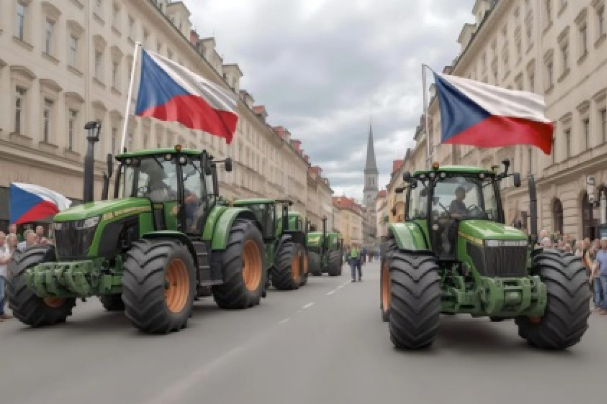 Do Prahy dorazí asi tisíc zemědělských strojů