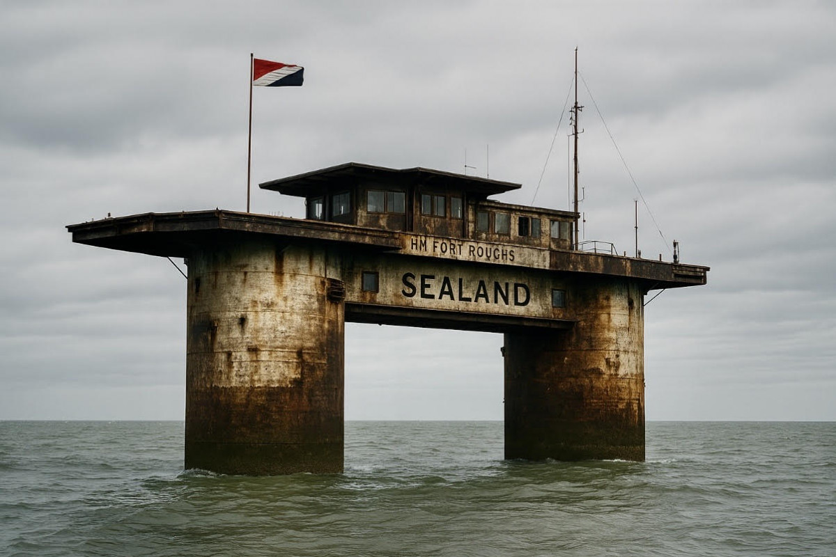 Sealand: Nejmenší „stát“ světa vznikl na opuštěné pevnosti