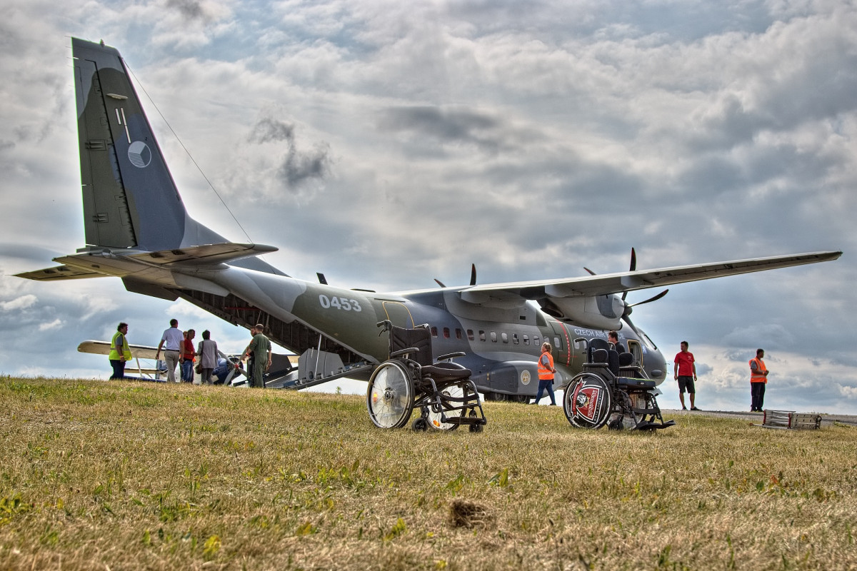 Letecké služby Hradec Králové lákají na Open Skies for Handicapped