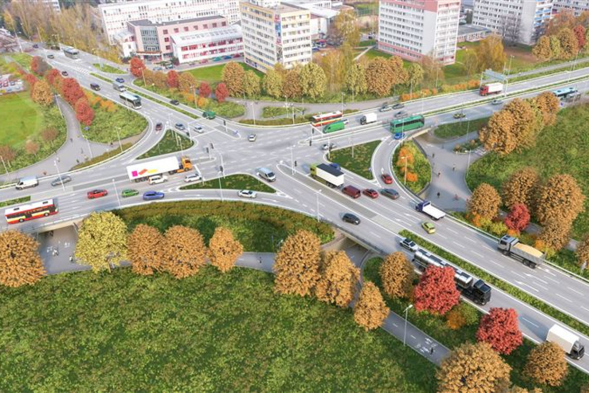 Křižovatka Mileta vstupuje do další části prací