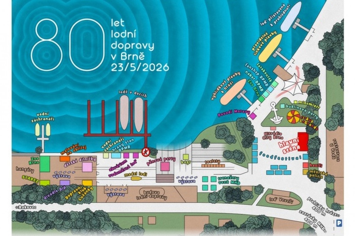 Brněnská přehrada ožije: Lodní doprava DPMB slaví 80 let