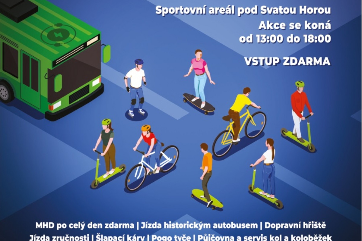 Město Příbram připravilo další Den městské mobility