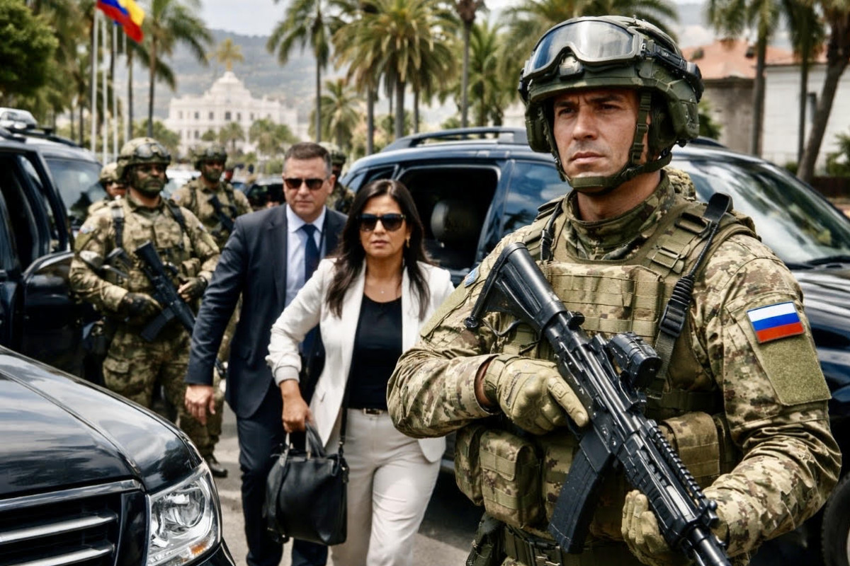 Ruské jednotky přebírají ochranu nové prezidentky Venezuely