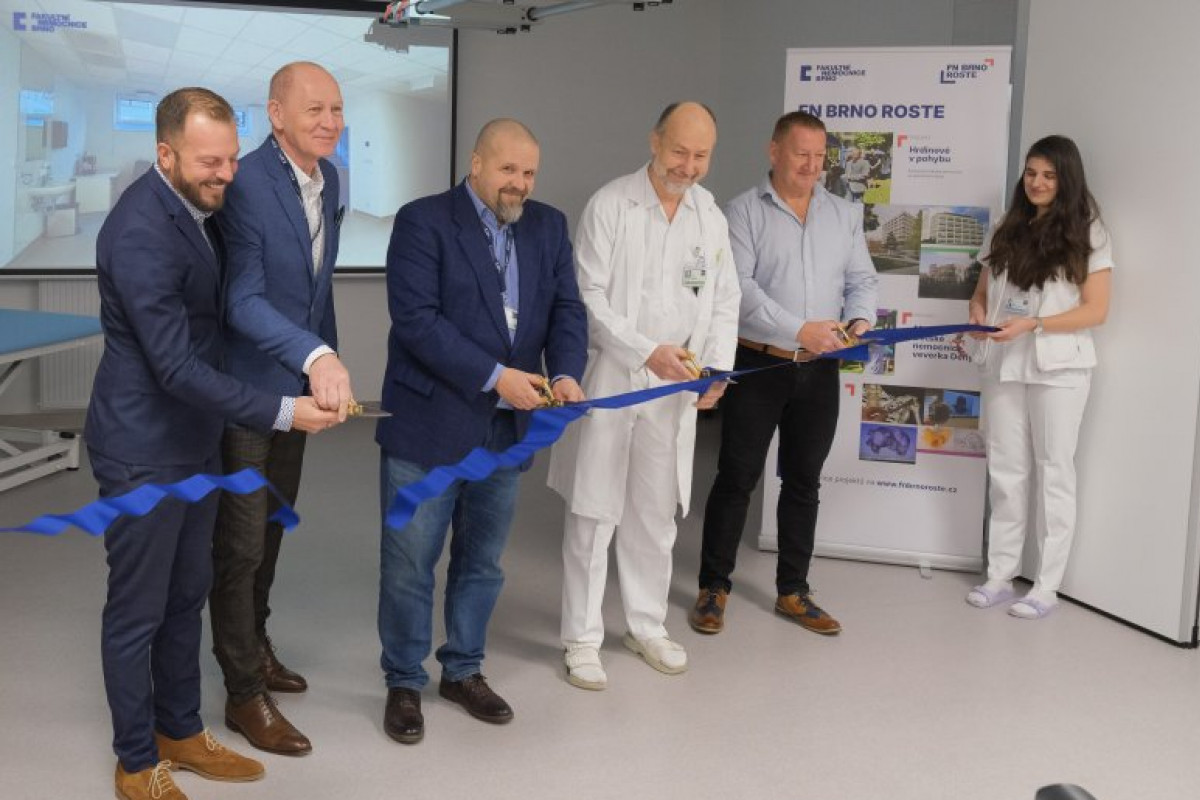FN Brno: Modernizace Dětského rehabilitačního oddělení