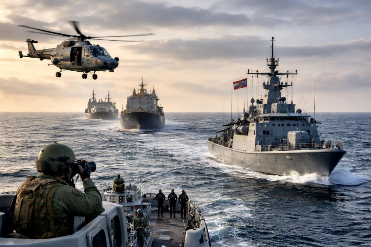 Ruská flotila se vrací ze Středomoří, Británie ji sleduje