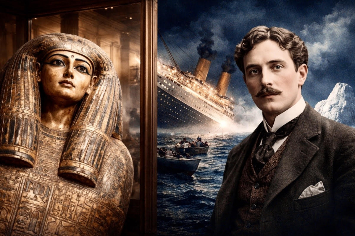 Kletba mumie a Titanic: legenda, smrt novináře a temné náhody