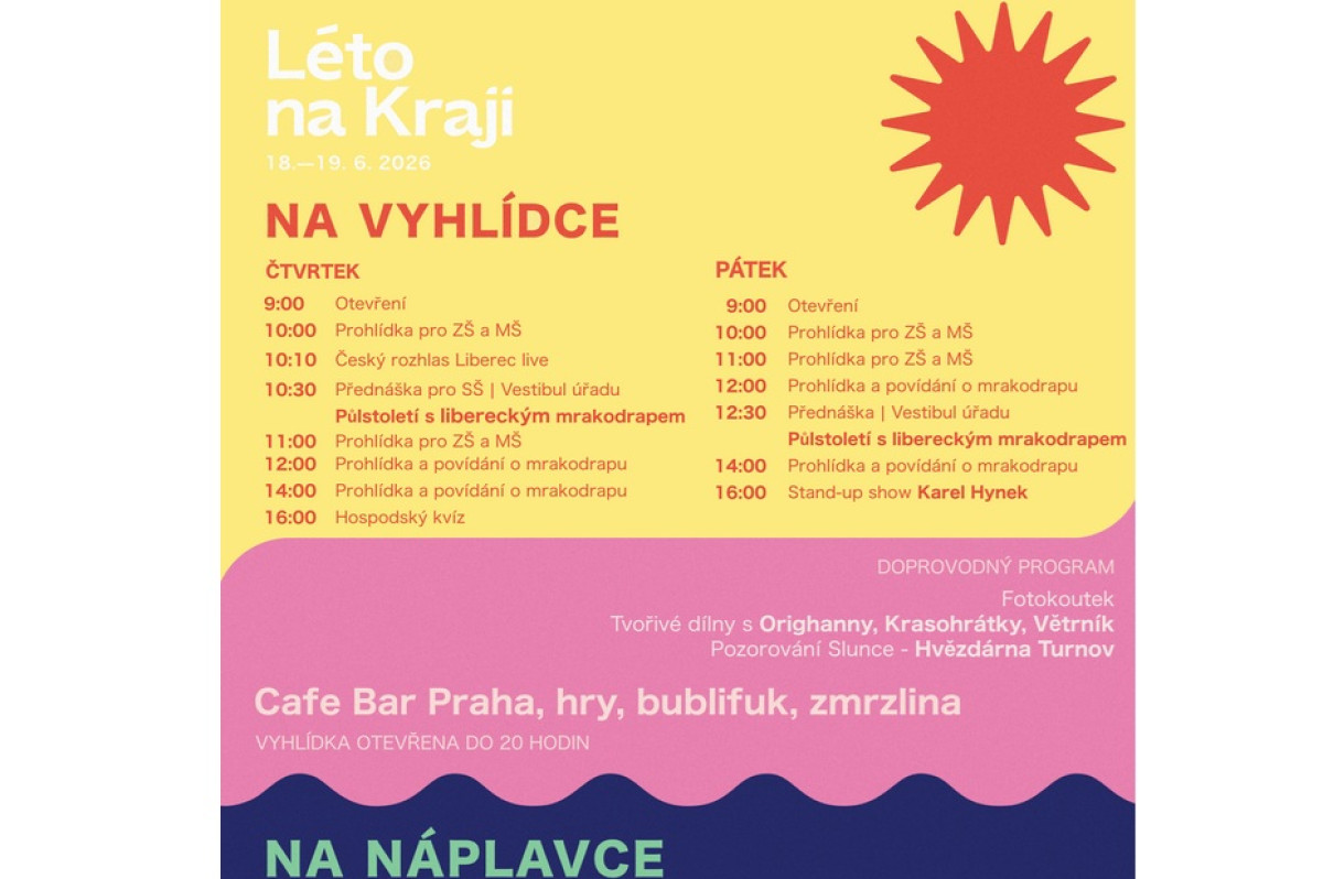 Liberecký kraj zve na dva dny plné hudby, divadla, zábavy,...