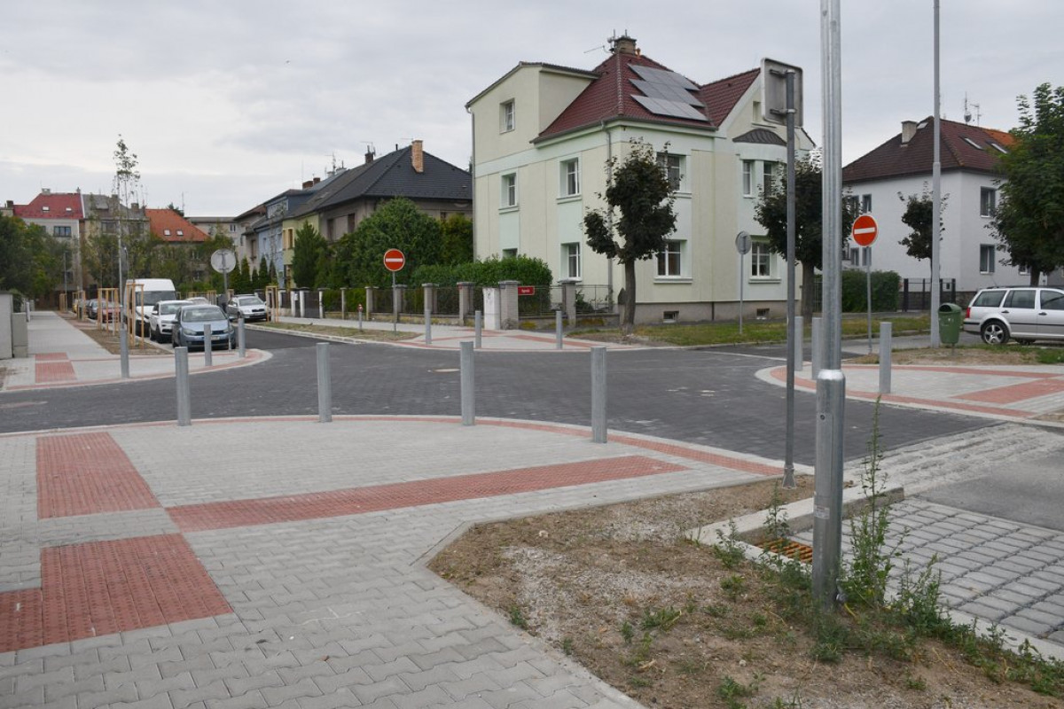Město ukončilo stavební práce v ulici Kapitána Jaroše v Plzni