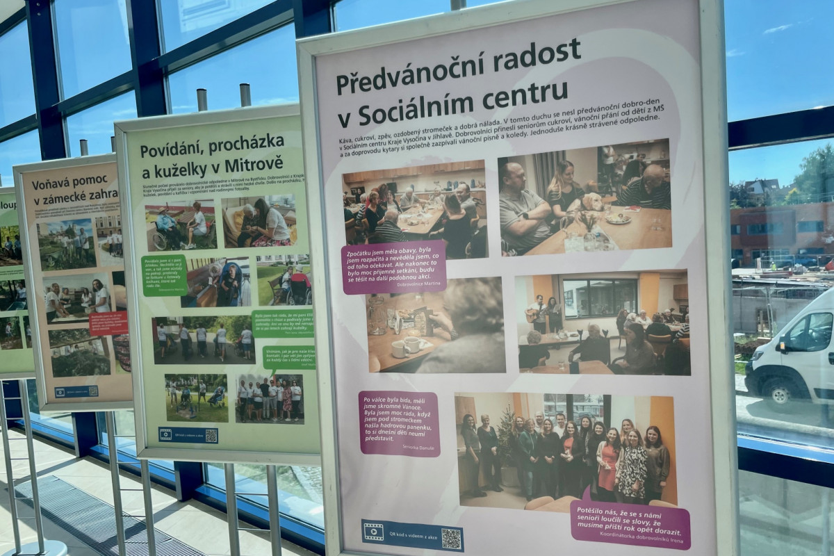 V novoměstské nemocnici kraj připomíná lidi s dobrým srdcem