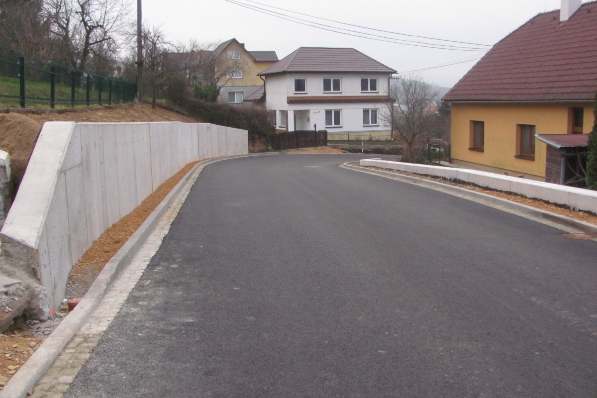 Silnice ze Slušovic na Hvozdnou je opět průjezdná